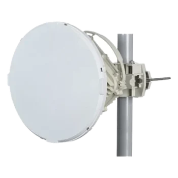 Antena parabólica / 1 pie (0.3 m) / 71-86 GHz / 43 dBi / Guía de onda circular banda E / IP67 / -55°C a +71°C