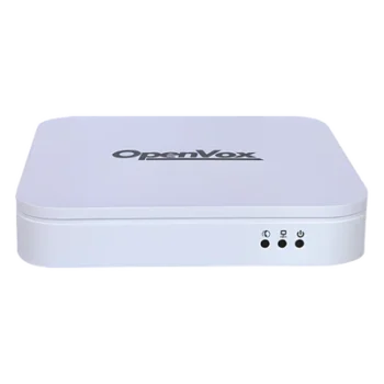 Gateway VoIP de 4 puertos FXO, 1 puerto LAN 10/100 Mbps, protocolo SIP, compatible con Grandstream y 3CX