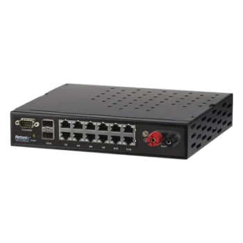 Switch WISP PoE Administrable de 14 puertos (12 PoE Gigabit + 2 SFP) entrada de 9-72 Vcc