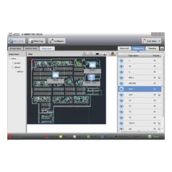 Software de Gestión PAVA / 20 Controladores / 20 Canales de Audio / Gestión Centralizada Ethernet / Mapa Interactivo / Registro de Eventos
