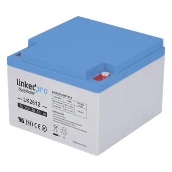 Batería de Respaldo AGM / 12 V / 26 Ah / Vida Útil 5 Años / Terminales M5 / Certificación UL