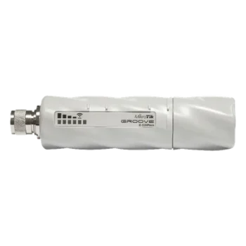 (Groove 52 ac) CPE y PtP en 2.4 o 5GHz 802.11 a/b/g/n/ac Conectorizado, con 400 mW de Potencia.