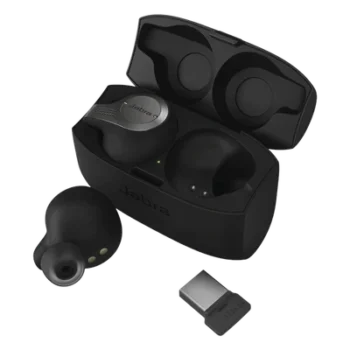 Jabra Evolve 65t MS, intra-auricular inalámbrico con certificación Microsoft Skype Empresarial (6598-832-109)