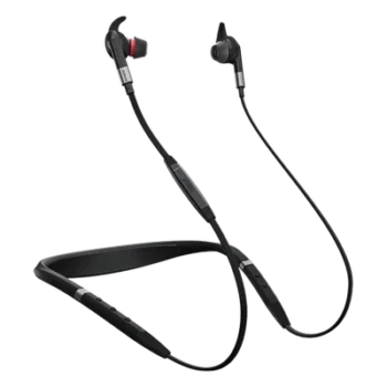 Jabra Evolve 75e inalámbrica con cancelación de ruido activa ANC y luz de ocupado integrada (7099-823-409)