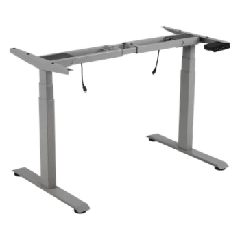 Base de Escritorio Motorizado / Altura 60-125cm (1.97-4.10 pies) / 3 Presets / Carga 100Kg / Velocidad 30mm/s / Color Gris