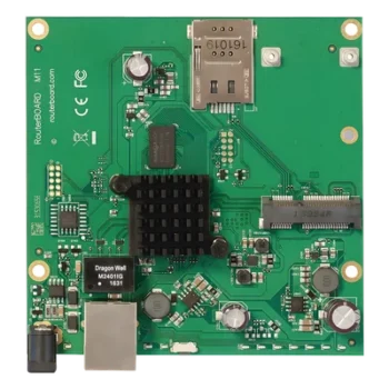 Tarjeta CPU doble núcleo a 800MHz, ranura miniPCIe para un módulo inalámbrico de su elección y ranura SIM incluida.