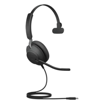 Jabra Evolve 2 40, Auricular mono versión UC con aislamiento de ruido, conexión USB-C y indicador de ocupado (Busylight) (24089-889-899)
