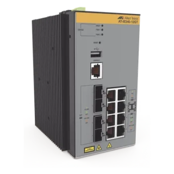 Switch Industrial Administrable Capa 3 de 8 x 10/100/1000 Mbps + 4 Puertos SFP