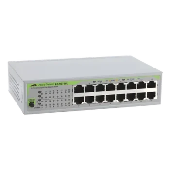 Switch No Administrable, 16 Puertos 10/100 Mbps con fuente de alimentación interna