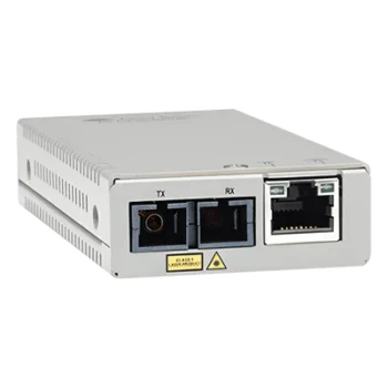 Convertidor de medios fast ethernet a fibra óptica, conector SC, monomodo (SMF), versión TAA (Trade Agreement Act)
