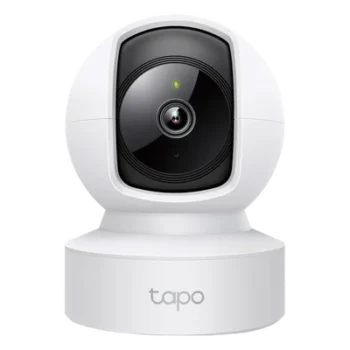 Cámara IP PTZ Wi-Fi / 2K 2304x1296 px / Paneo 360° / Inclinación / IR 10 m (32.8 ft) / Audio Bidireccional / MicroSD 512 GB