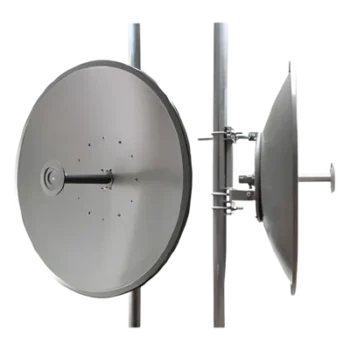 Antena para enlaces Carrier Class, Frec. 4.9 - 5.9 GHz Ganancia 32 dBi, Dimensiones 92.7 cm / Peso 10 kg