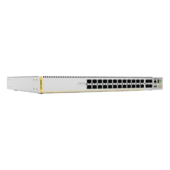 Switch Stackeable Capa 3, 24 puertos SFP Gigabit + 4 puertos SFP+ 10 G, fuente redundante
