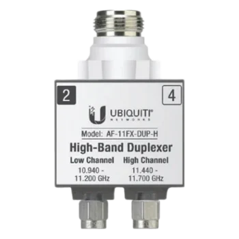 Duplexer para AF-11FX, banda licenciada de 11 GHz de banda alta (10.940-11.200 GHz y 11.440-11.700 GHz)