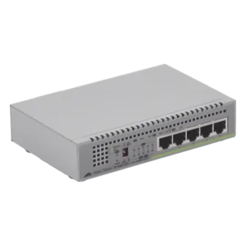 Switch Gigabit No Administrable, 5 Puertos 10/100/1000 Mbps fuente de alimentación interna