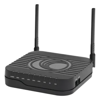 C000000L030A- Ruteador inalámbrico 802.11ac 2.4/5 GHz con Administración Cloud + 2 puertos VoIP + Salida PoE para Suscriptor (C000000L030A)