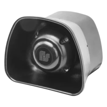 Sirena/Bocina Compacta / 30 W / 112.3 dBA / 16 Tonos / 12 V / 11.5 ft / CE