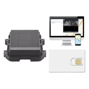 Rastreador GPS 4G / Panel Solar Integrado / IP67 / Batería 10000 mAh / Alertas de Manipulación / Instalación Magnética