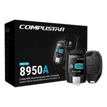 Kit de Alarma Vehicular / 2 Vías / Control LCD Bidireccional / Alcance 1 km (0.62 mi) / Módulo LTE X1 / GPS X1-MAX / Sirena 105+ dB
