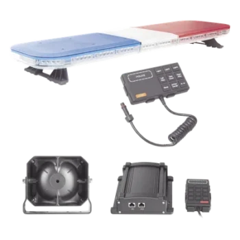 Kit de Señalización LED / 88 Luces Ultra Brillantes / Barra 118 cm (46.5 in) / IP65 / Sirena 100W / 13 Patrones Programables