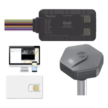 Kit de Rastreo Vehicular / Sensor BLE Nivel Combustible / LTE Cat1 & LTE-M / GNSS U-blox / IP54 & IP68 / Batería de Respaldo / 3.28 ft x 3.28 ft x 3.28 ft