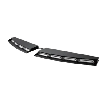 Barra de Luces Interior Tipo Visera / 43 Patrones de Advertencia / LED Monocromo y Bicolor / SAE J595 Clase 1 / Cableado 365 cm (143.7 in) / Compatible Ford Police Interceptor 2020+