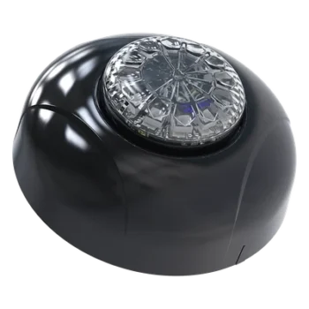 Estrobo LED / 12 LED Alta Intensidad / Rojo-Azul / Lente Transparente / Bisel Negro / IPX7 / 12 VCD