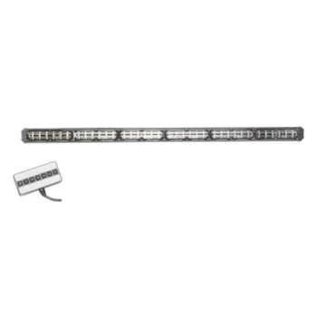 Barra de Luz de Advertencia / 6 Módulos / 24 LED Gen III / 30 Pulgadas (762 mm) / Ámbar / 18 Patrones / 10-30 VCC