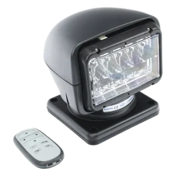 Faro Buscador / 7040 Lúmenes / Rotación 360° / Inclinación 90° / IP68 / 12-24 VCC / Uso Rudo