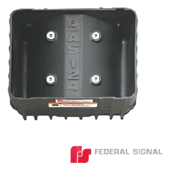 Bocina de emergencia / 100 W / Carcasa PET resistente / Neodimio / SAE J1849 Clase A / UL 94HB