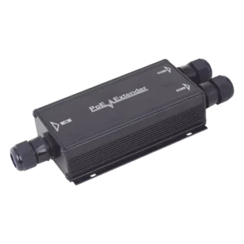 Extensor PoE Gigabit / Alcance 200 m (656.2 ft) / IP66 / 60 W Total / 2 Puertos de Salida PoE / Sin Fuente Adicional