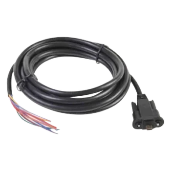 Arnés de alimentación / 2m (6.5 ft) / 9-48 VDC / Cable blindado / Conector rápido / Resistente a temperatura y humedad