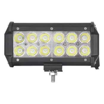 Barra de Luz LED / 12 LED / 1500 Lúmenes / 18 W / 10-30 Vcc / IP67 / 6.5 Pulgadas