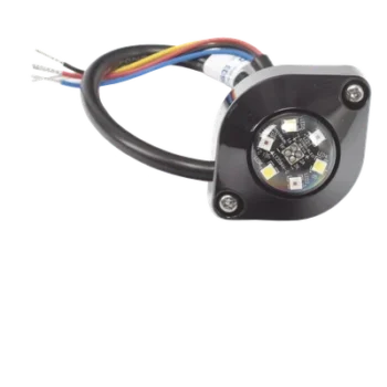 Estrobo Oculto LED / 6 LEDs Ultra Brillantes / 16 Patrones de Destello / 12-24 VCC / IP67 / Bajo Consumo 0.67 A