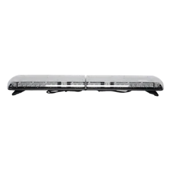 Barra de Luces LED / 88 LEDs / Dual Color Rojo/Blanco / 48 Pulgadas / 48 Patrones de Destello / Aluminio y Policarbonato / -30 a 50 °C