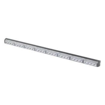 Barra de Luz de Advertencia / 8 Módulos / 32 LED Gen III / Ámbar / 75 cm / 10-16 VCC / 3 A Máx.
