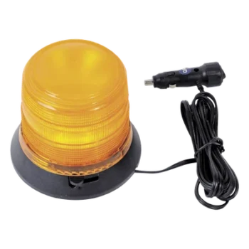 Burbuja LED de Señalización / 6 LEDs Ámbar / Montaje Magnético / IP65 / 12 VCC 1 A