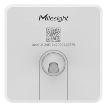 Sensor de Ocupación LoRaWAN / Detección PIR / 5 Cubiertas Ajustables / Batería 5 Años / Integración IoT