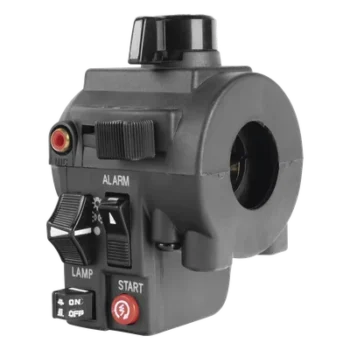 Controlador de Luces y Sirena / 12V DC / IP66 / Interruptor 4 Posiciones / Diseño Compacto