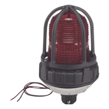 Luz Estroboscópica para Ubicaciones Peligrosas / 80 Flashes/minuto / Montaje en Tubería NPT 3/4" o Superficie / 240 VCA / Color Rojo