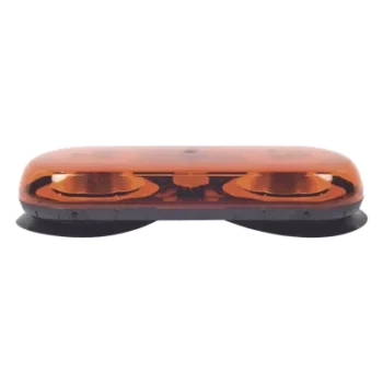Mini Barra de Señalización LED / 18 LED Gen III / 25 Patrones de Destello / Montaje Magnético de Succión / 12 VCC / 40 cm (15.7 in) de Longitud