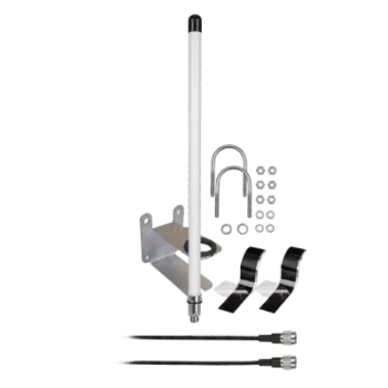 Antena LoRa / 6 dBi / 863-928 MHz / Dipolo Colineal / IP67 / Viento 240 km/h (150 mph) / Cable 1 m (3.28 ft)