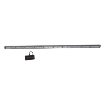 Barra de Luz de Advertencia / 10 Módulos de 6 LED / 49 Pulgadas / Ámbar / 18 Patrones de Destello / 10-30 VCC / 7.2 A / IP Resistente al Agua / Cable 10.5 m (34.4 ft)