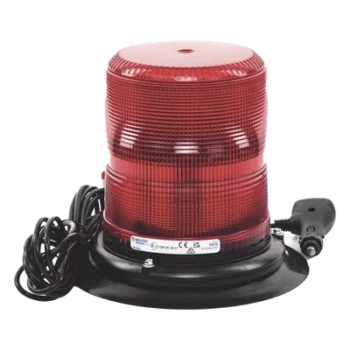 Baliza LED de Advertencia / SAE Clase I / 12-24 VDC / 11 Patrones de Destello / Montaje Magnético / 7" de Altura