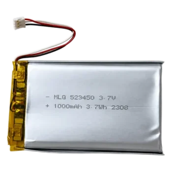 Batería Li-Po / 1000 mAh / 3.7V / 40 mm Cable / Standby 20 h