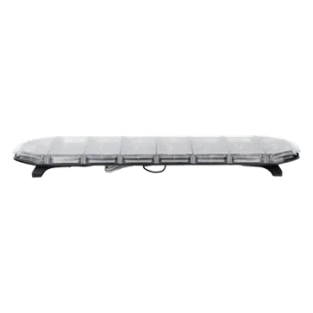 Barra de Luces LED / 47" (120 cm) / 112 LED / 18 Módulos / 45 Patrones / 12 VCC / Ámbar-Blanco