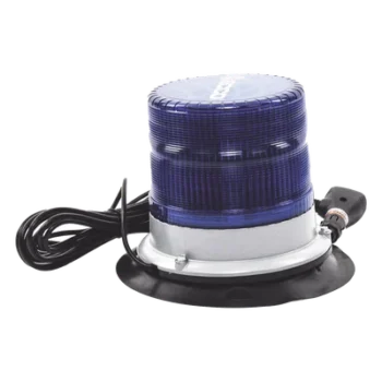 Baliza LED de Pulso / SAE Clase I / 11 Patrones de Flash / 12-24 VDC / IP67 / Montaje Magnético de Vacío