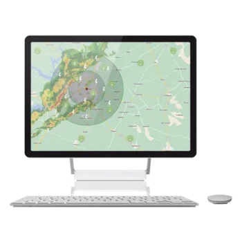 Sistema de Alerta de Rayos / 500 Mensajes / 2 Radios / DND Programable / Repetición Ajustable / Todo Despejado