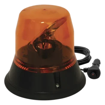 Baliza LED / SAE Clase I / Montaje Magnético / IP67 / 12-24 VCC / Ámbar / -40°C a +70°C