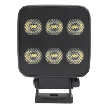Luz de Trabajo LED / 6 LEDs / 6552 Lúmenes / 12-24 VCD / 3.6 A / IP Resistente a Impactos / 92 mm x 124 mm x 45 mm